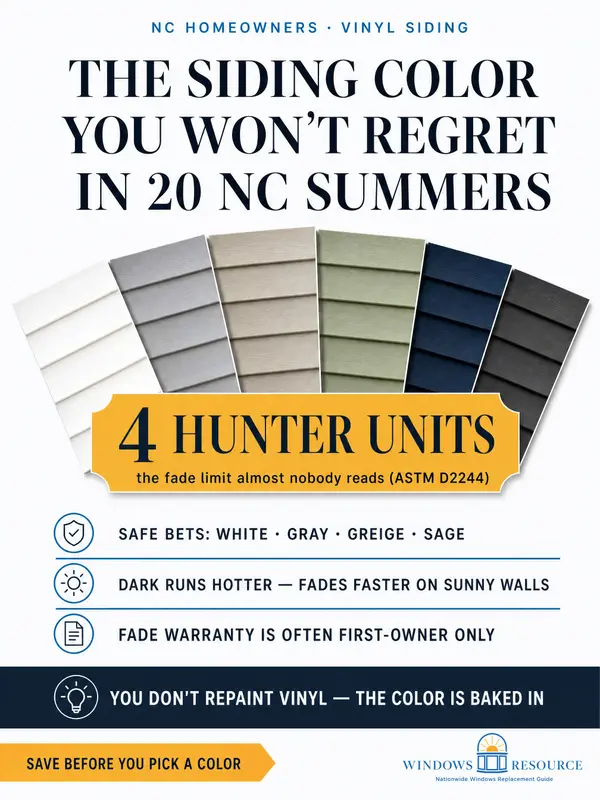 The Siding Color You Won't Regret in 20 NC Summers