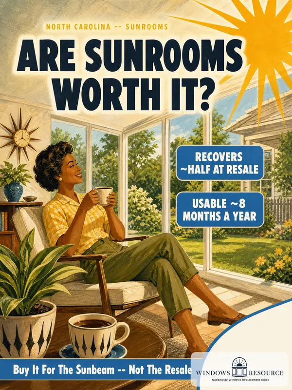 Are Sunrooms Worth It? An Honest NC Answer