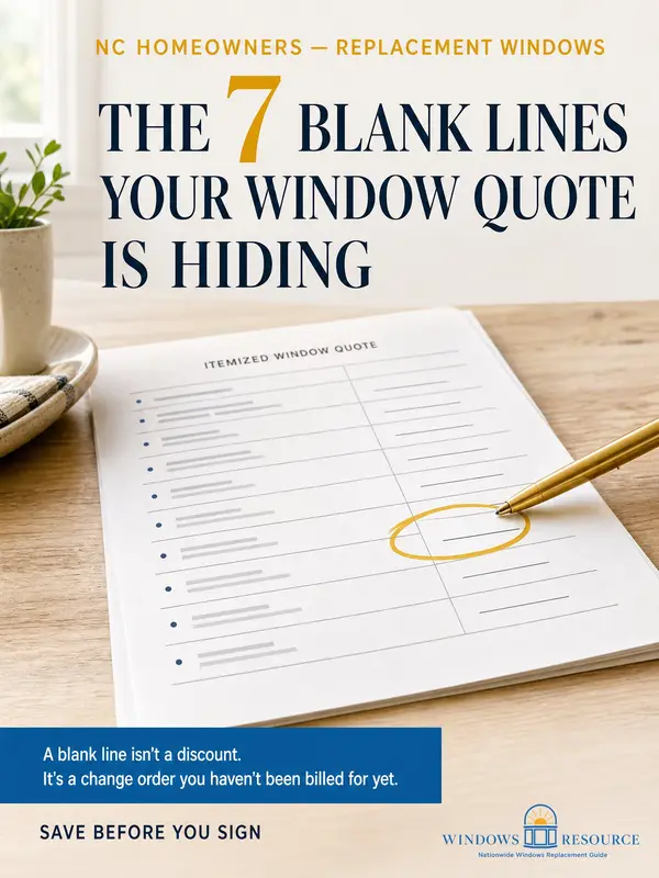 The 7 Blank Lines Your Window Quote Is Hiding