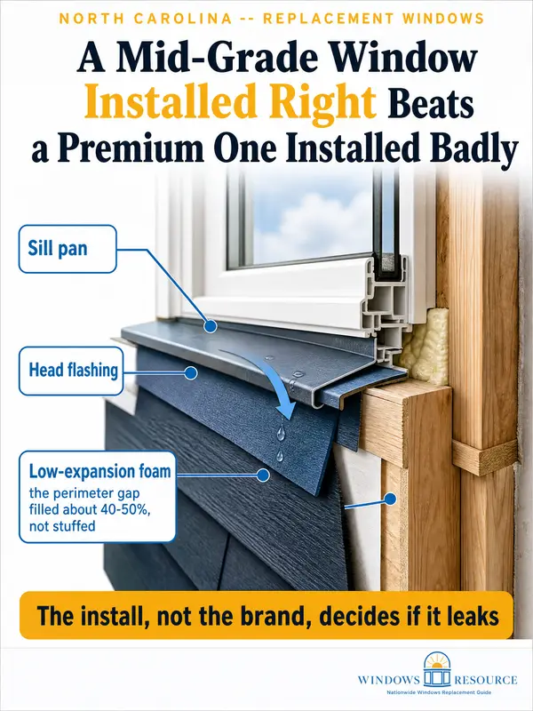 A Mid-Grade Window Installed Right Beats a Premium One Installed Badly