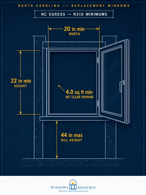 NC Egress: The Four R310 Minimums